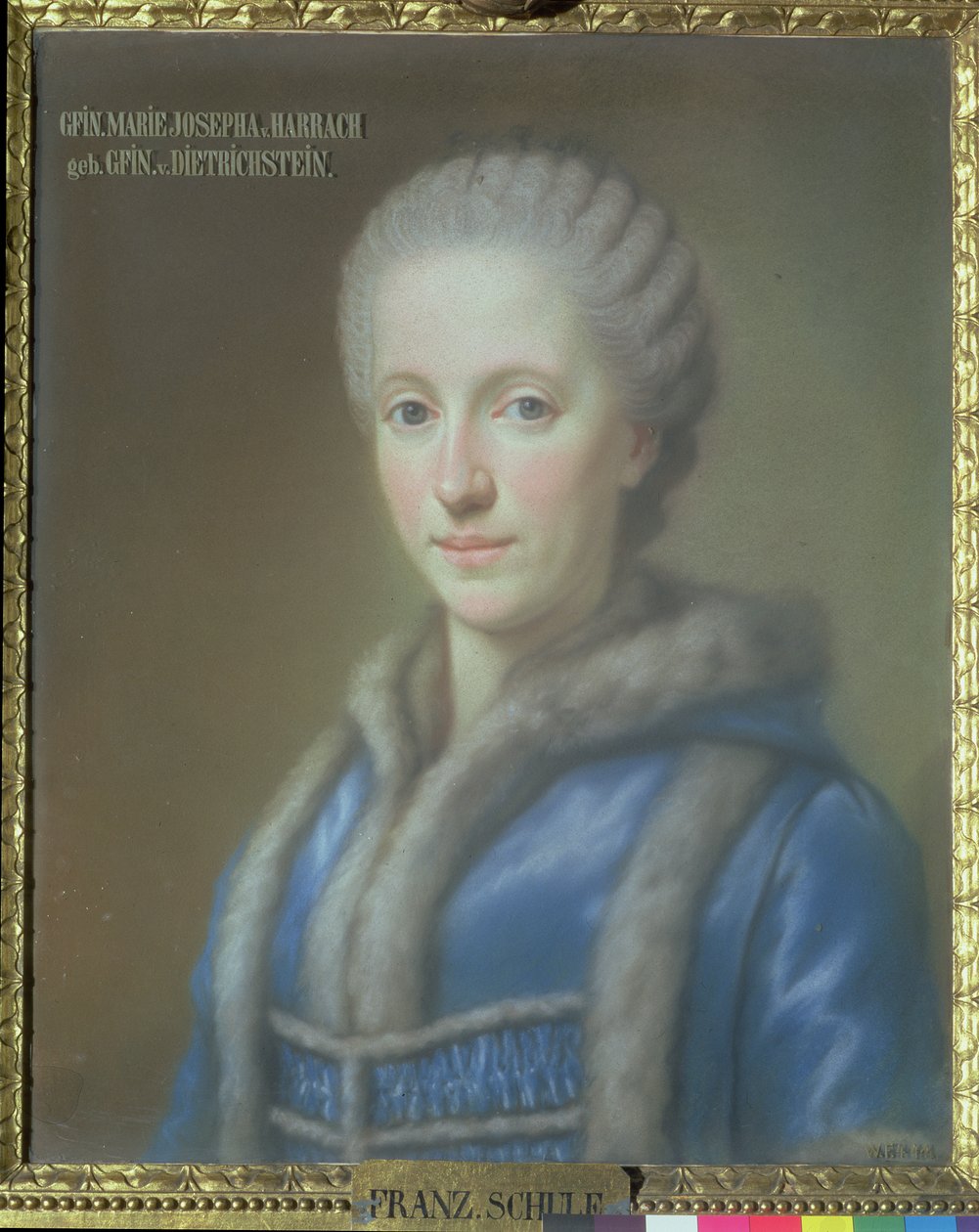 Grevinne Maria Josepha von Harrach, kone til grev Guido von Harrach (1732-83) av French School