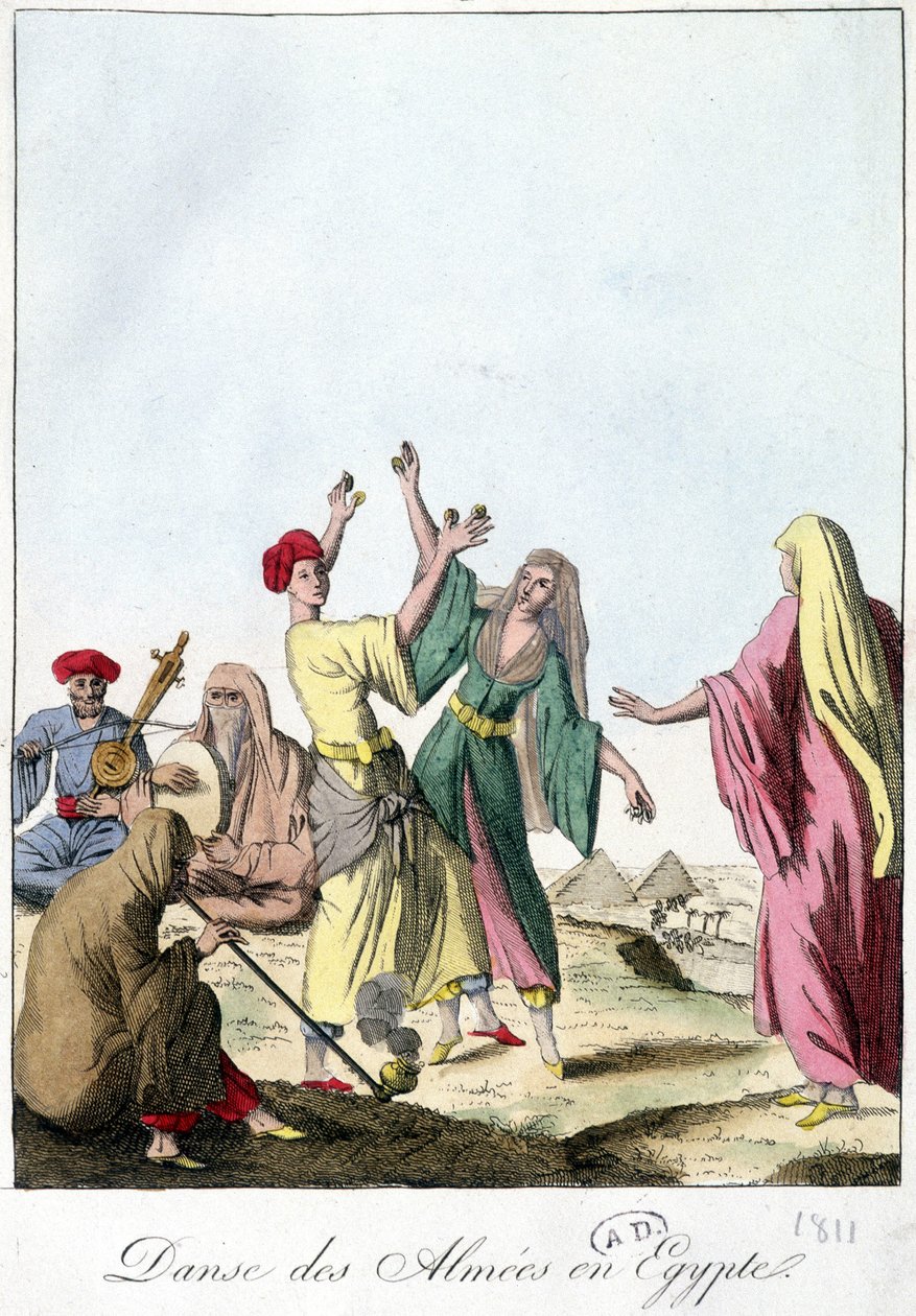 Allmennenes dans i Egypt. 1811. av French School