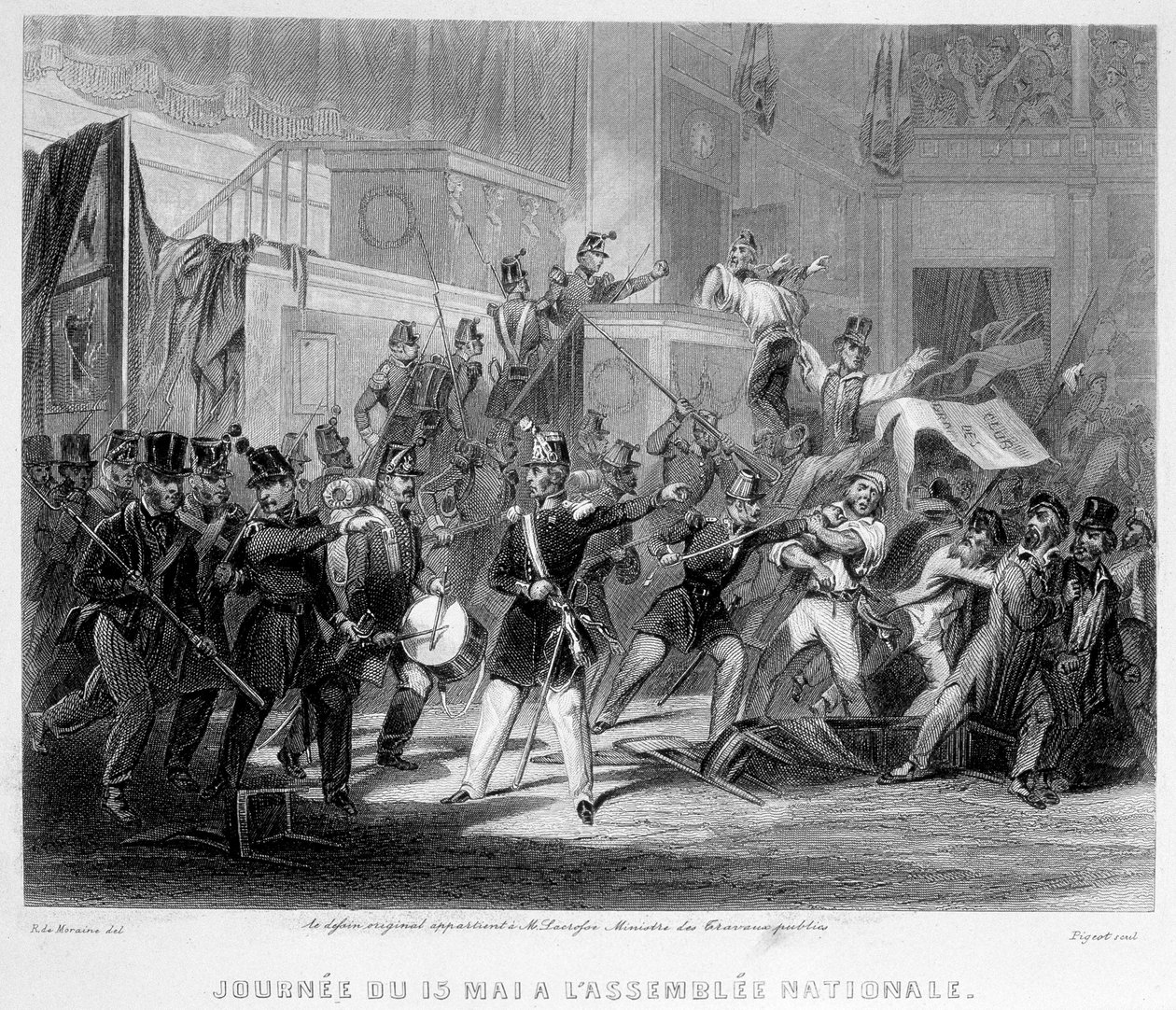 Day of 15 May at the National Assembly av French School