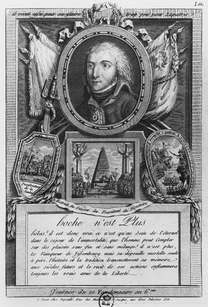 General Louis Lazare Hoches død av French School