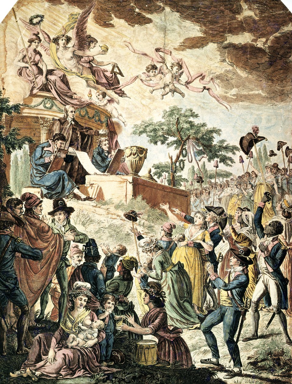 Dekret fra den nasjonale konvensjonen om avskaffelse av slaveri i koloniene, 4. februar 1794 av French School