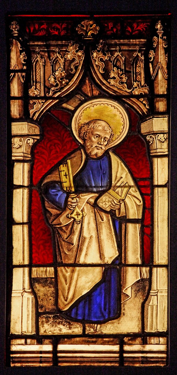 Viser St Peter, opprinnelig fra Øvre Rhinen av French School