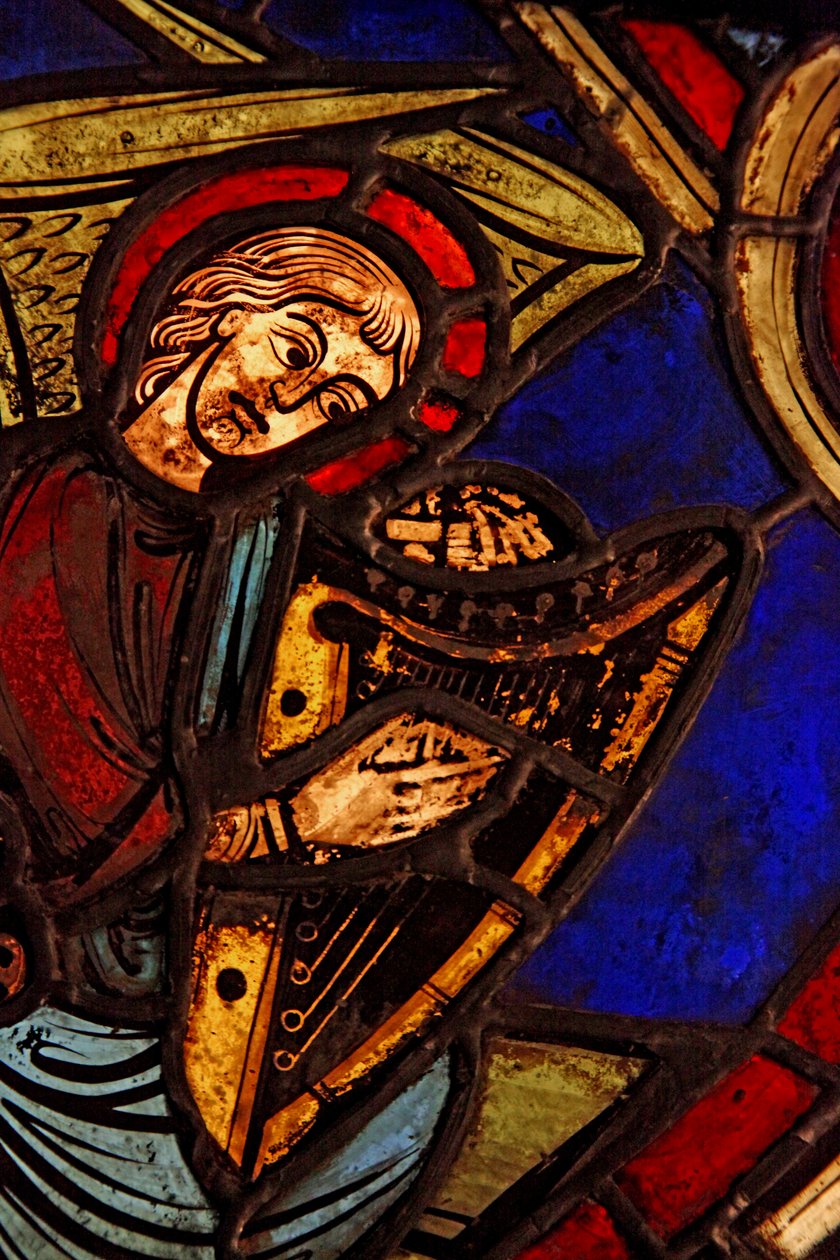 Viser musikengler (eks Varennes-Jarcy - opprinnelig fra Abbey de Gercy?) av French School