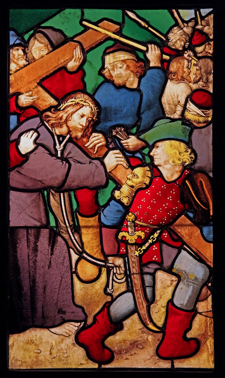 Viser Via Crucis; eks Chapelle på Hotel Cluny av French School