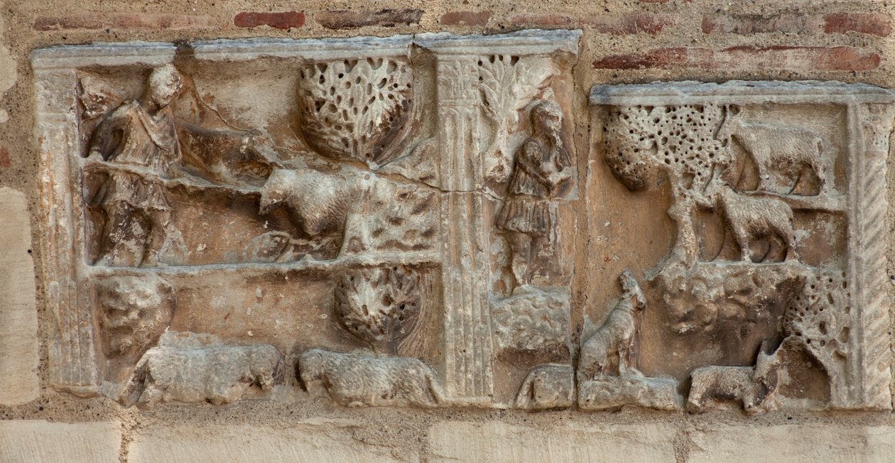 Detalj, grevenes havn av French School