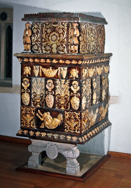 Husholdningsovn, ca. 1705 (keramikk) av French School
