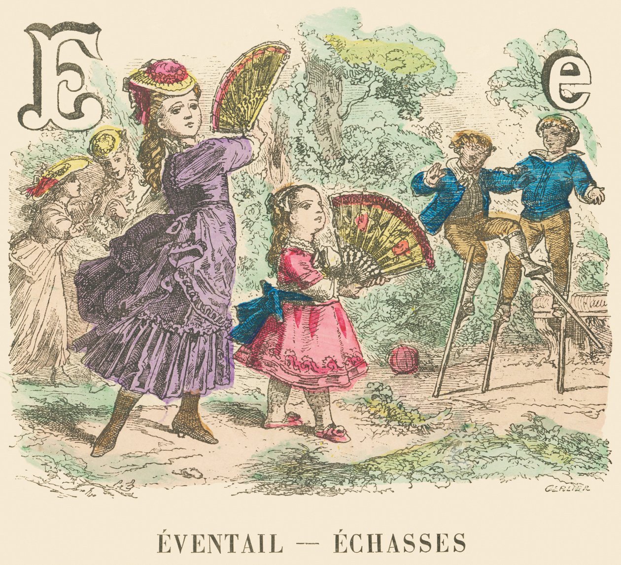 E: Fan — Stylter av French School