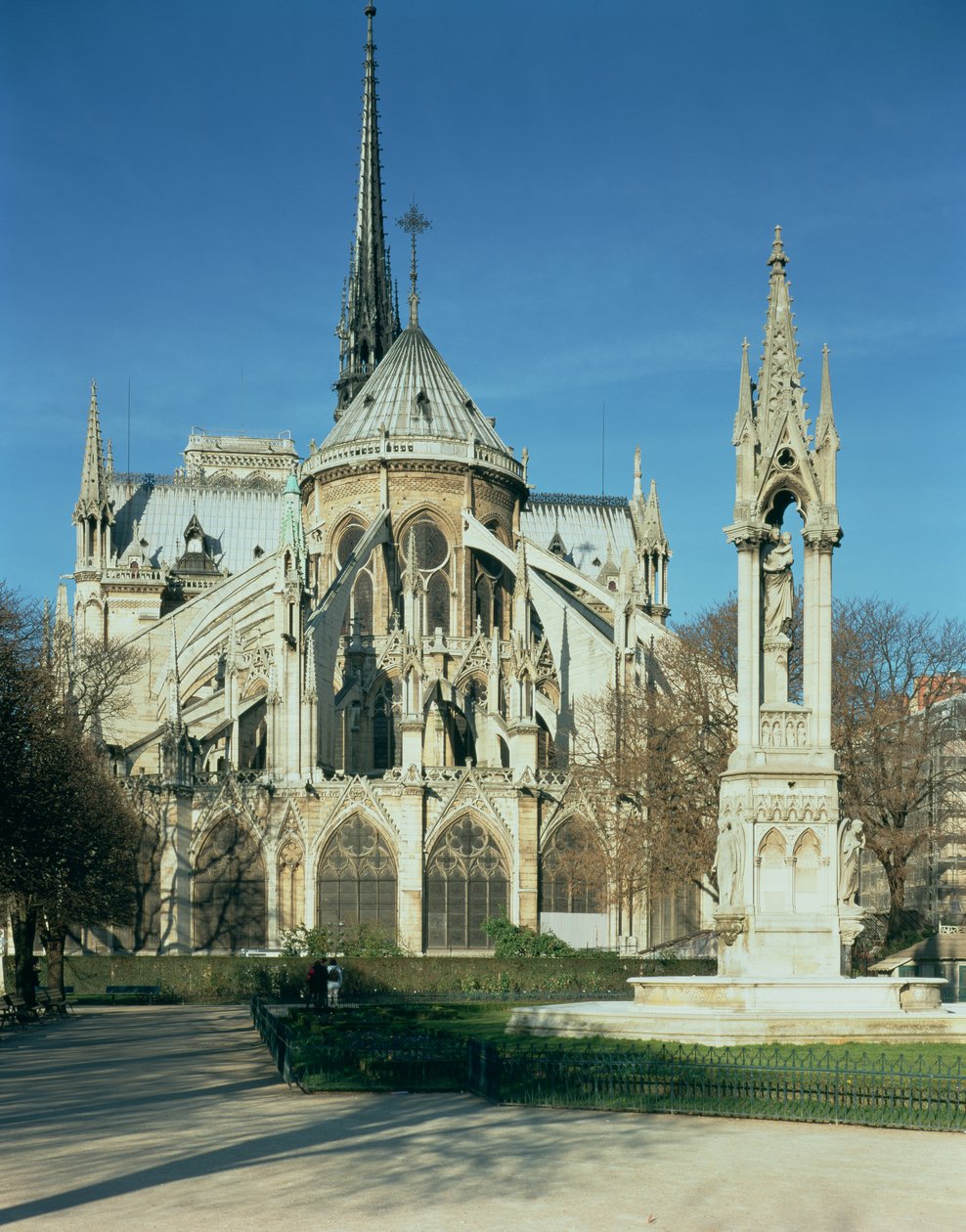Østenden av Notre Dame, 1163-1345 av French School