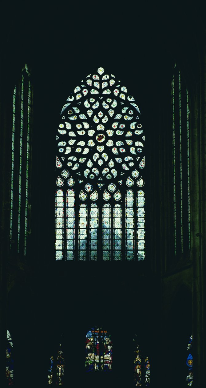 Østrosevindu, ca.1520 av French School