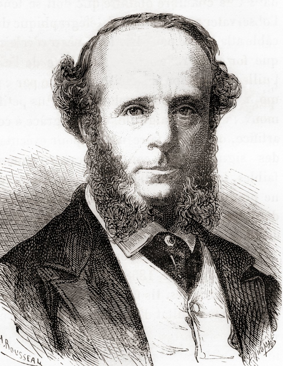 Edward Orange Wildman Whitehouse, fra Les Merveilles de la Science, publisert ca. 1870 (gravering) av French School
