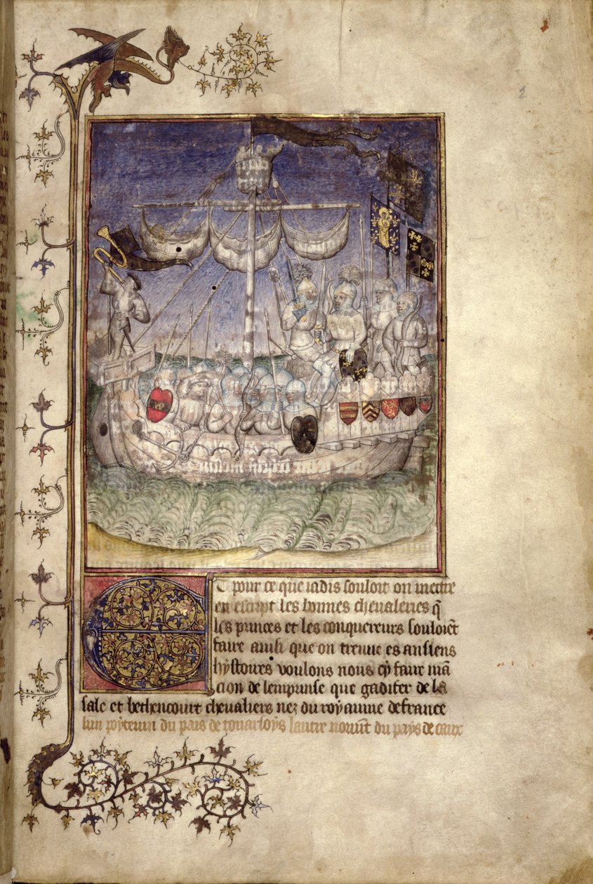 F.eks. 2709 fol.2 Et skip overfylt med væpnede menn, fra 