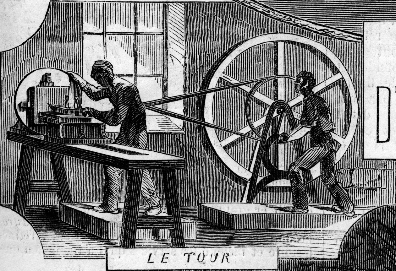 Verksteder for elektrotyping av French School