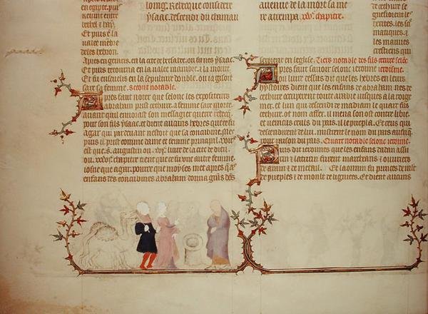Eliezer presenterer Rebecca for Isaac, fra 