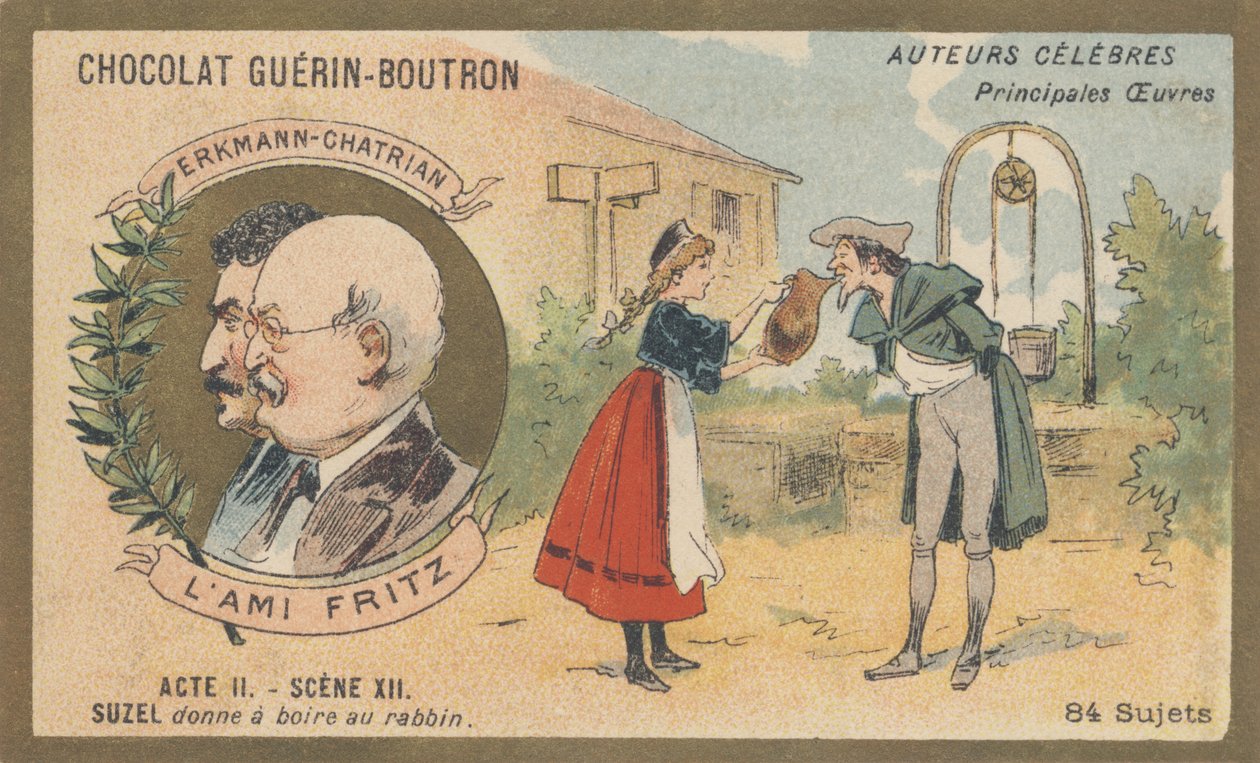 Erkmann-Chatrian, kollektivt pseudonym til Emile Erkmann (1822-1899) og Alexandre Chatrian (1826-1890), romanforfattere, forfattere av "L