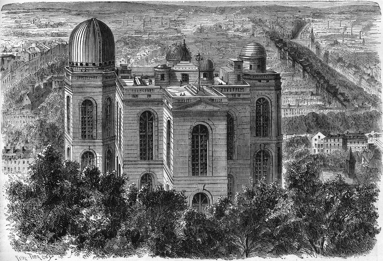 Exterior view of the Paris Observatory av French School