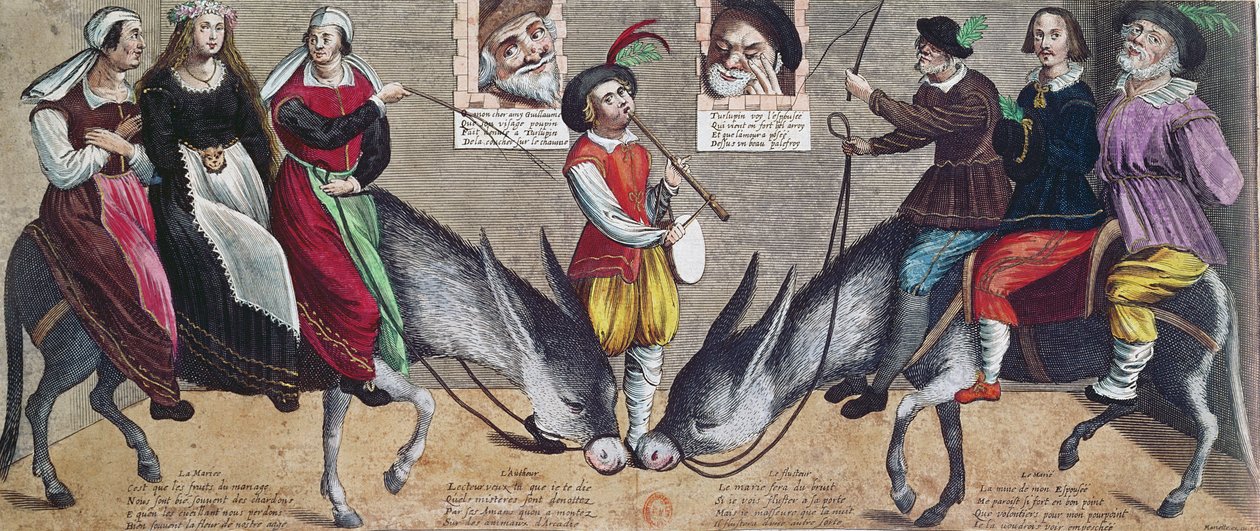Farse iscenesatt ca. 1600 på Theatre of the Hotel de Bourgogne av French School