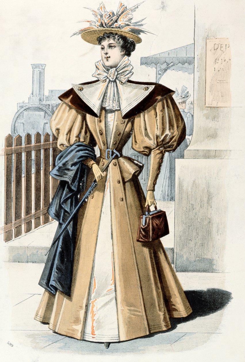 Motestil, 1895 av French School