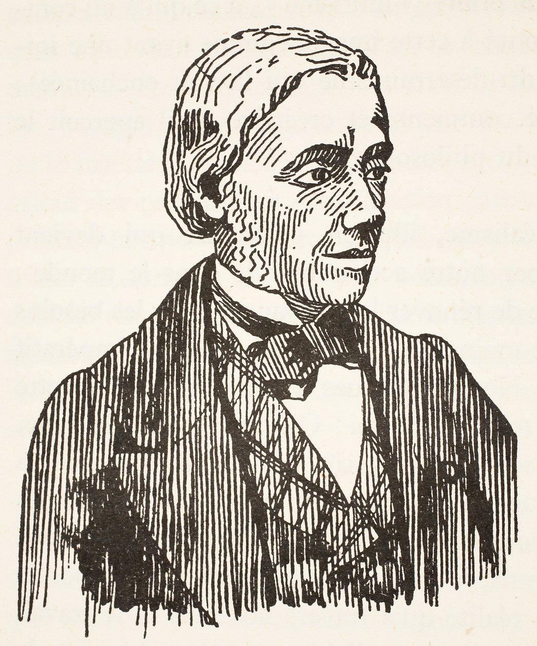 Felix Ravaisson, kopi av Boris Mestchersky (d.1957), illustrasjon fra Histoire de la Nation Francaise, Sciences, Volumes I & II, av Gabriel Hanotaux (1853-1944), 1924 av French School