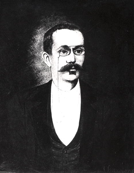 Fernand Pelloutier (1867-1901) (s/hvitt-bilde) av French School