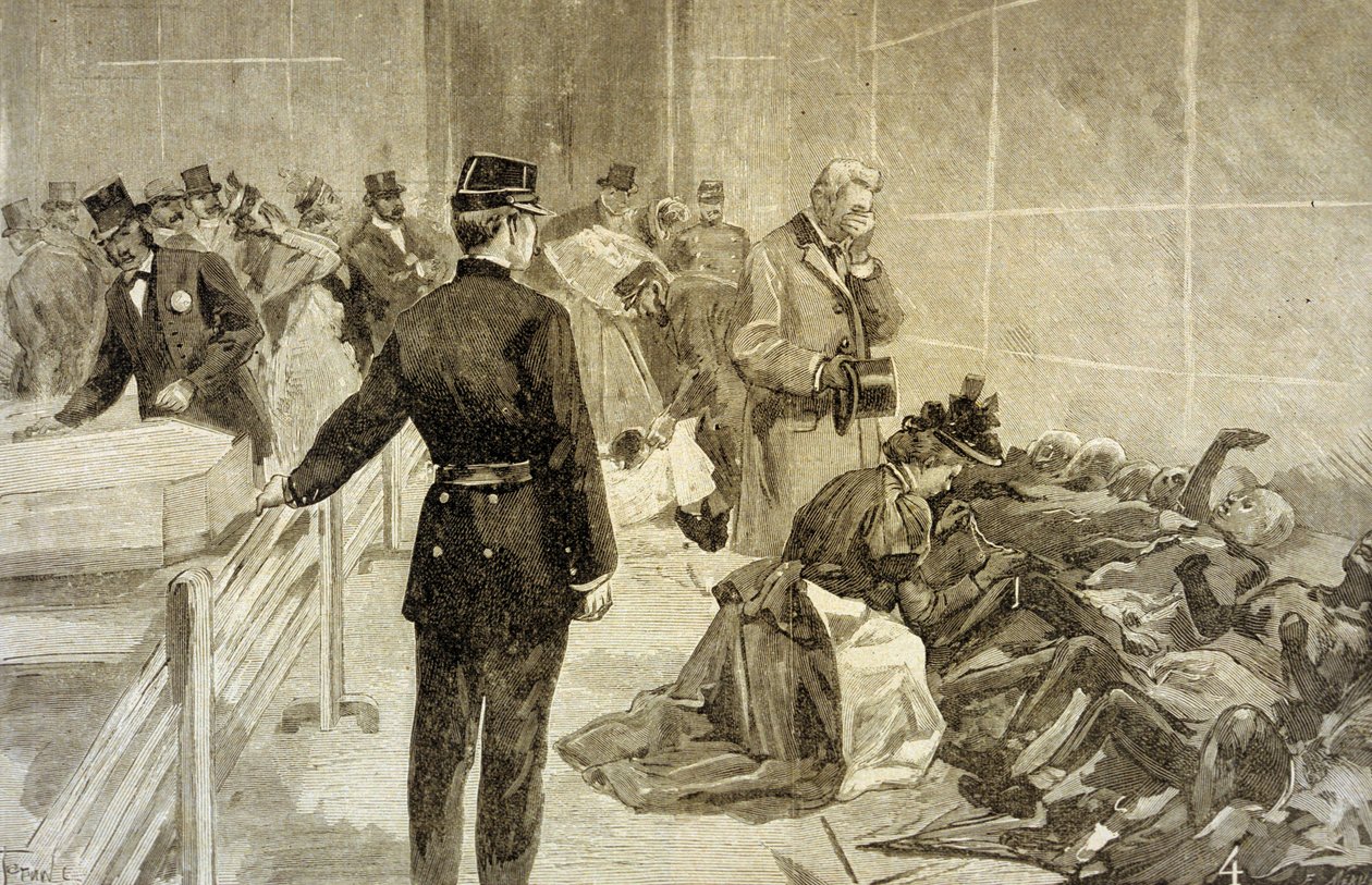 Brann ved Bazar de la Charite i Paris 4. mai 1897: etter katastrofen identifiserte familier ofrene ved Palais de l