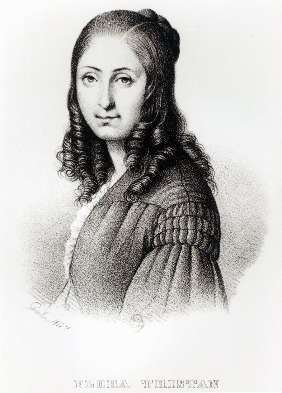Flora Tristan (1803-44) 1847 av French School
