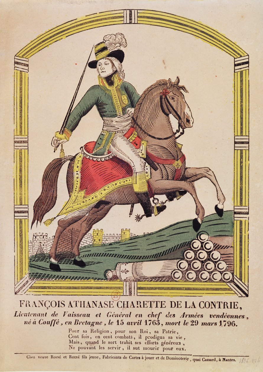 Francois Athanase Charette de la Contrie (1763-96), 1836 av French School