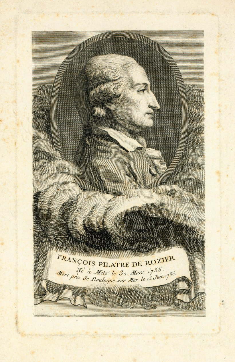 Francois Pilatre de Rozier, ca. 1785 av French School