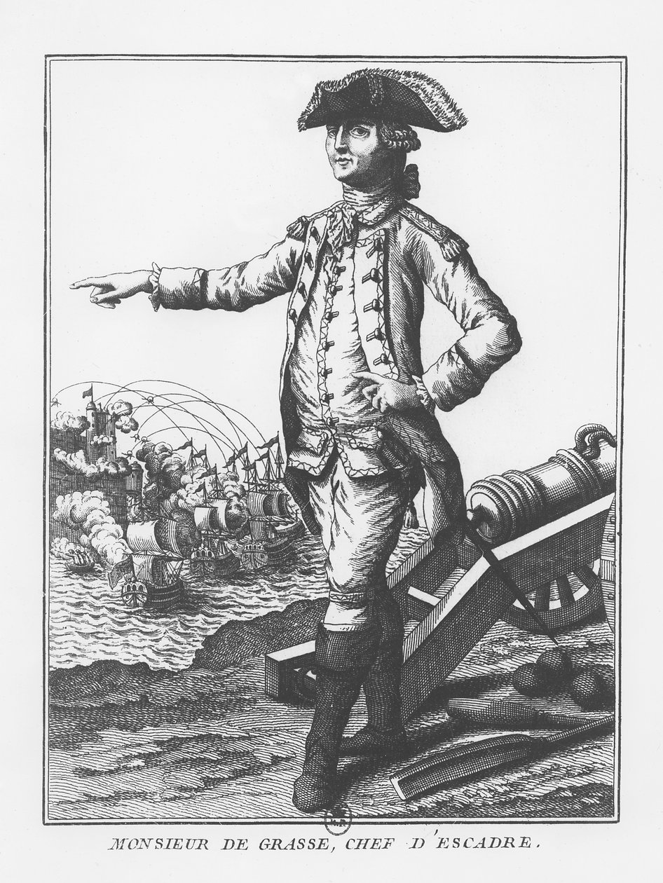 François-Joseph Paul, greve av Grasse (gravering) av French School