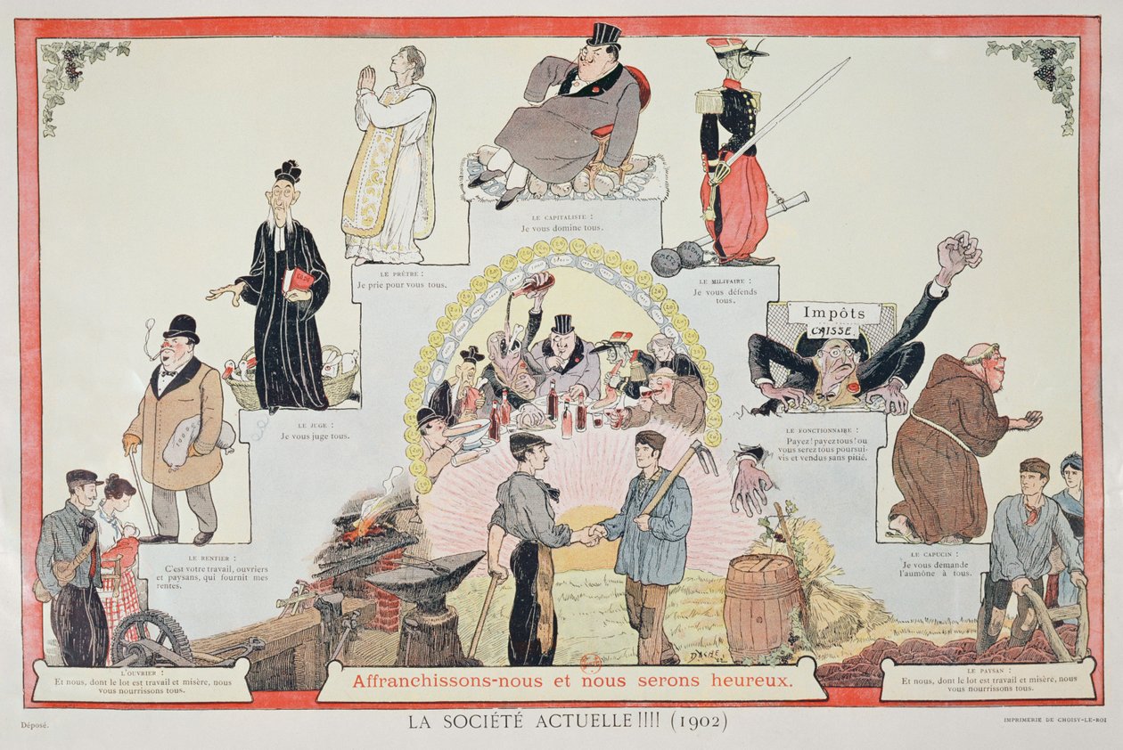 Frigjør arbeiderne, 1902 av French School