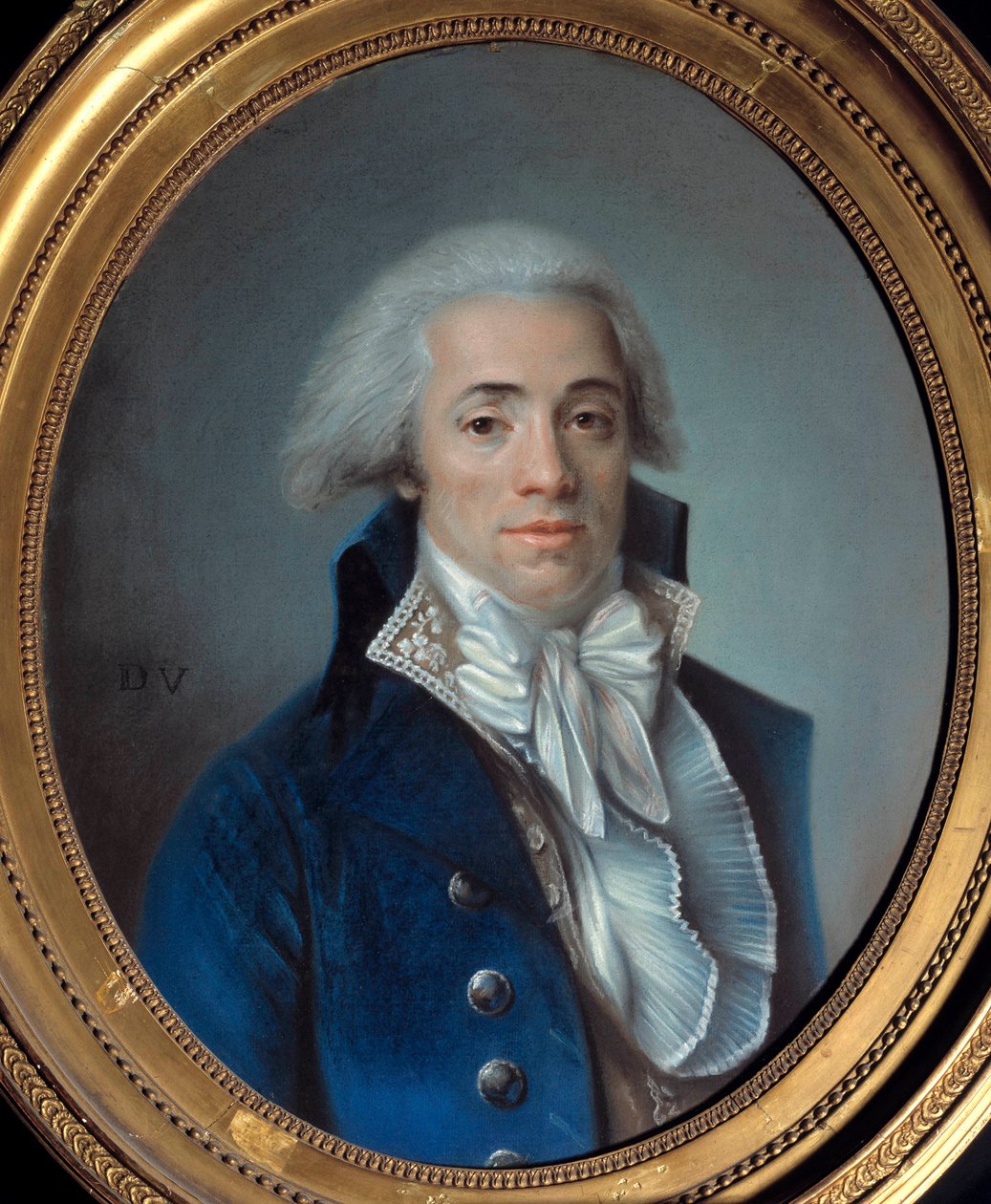 Fransk revolusjon: "" Portrett av Bertrand Barere de Vieuzac (1755-1841), medlem av Comite de Salut Public"" Pastellmaleri av Ecole francaise. Paris fra 1700-tallet, Musee Carnavalet - Fransk revolusjon: "" Portrett av Bertrand Barere de Vieuzac (17 av French School