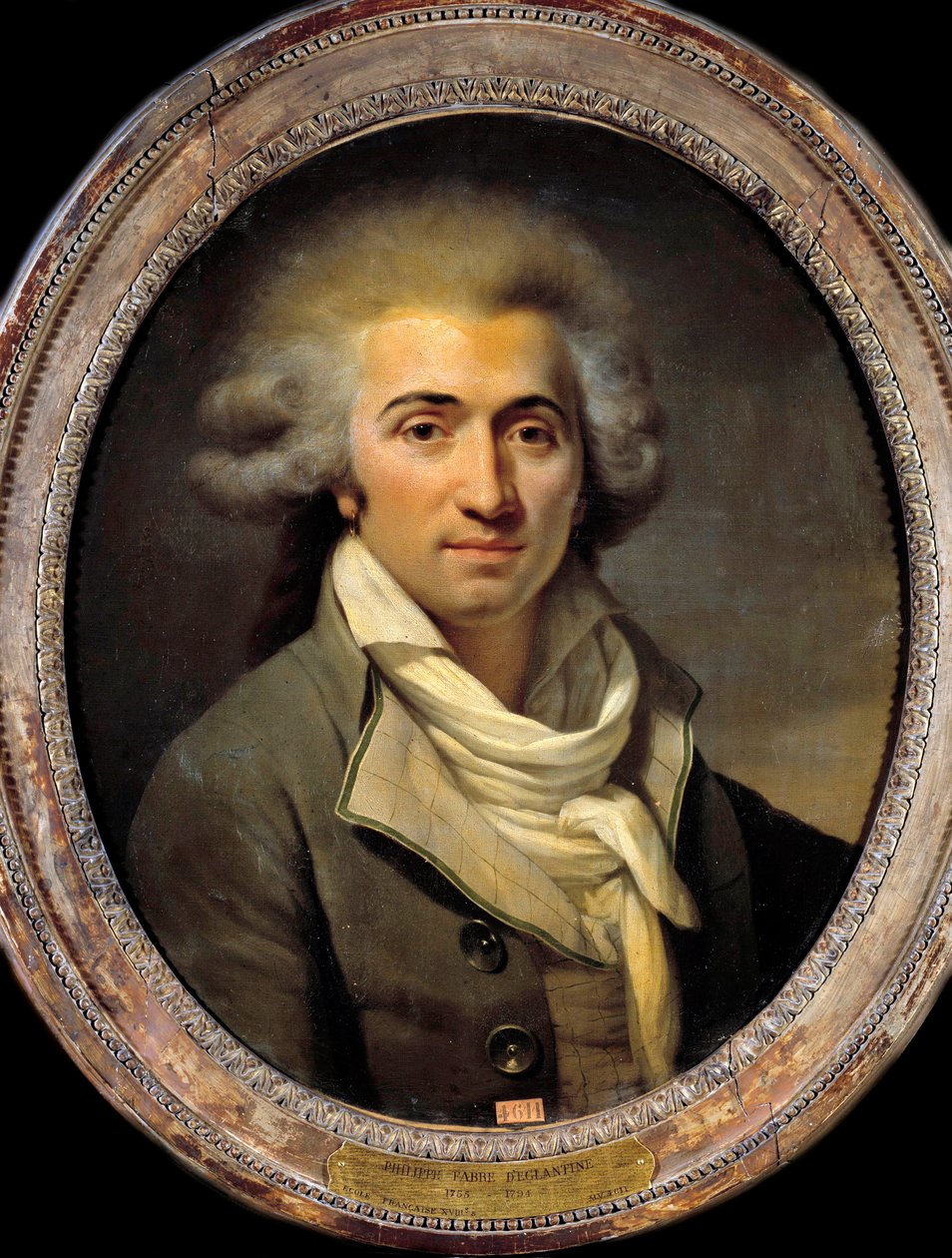Fransk revolusjon: "" Portrett av Philippe-Francois-Nazaire Fabre d