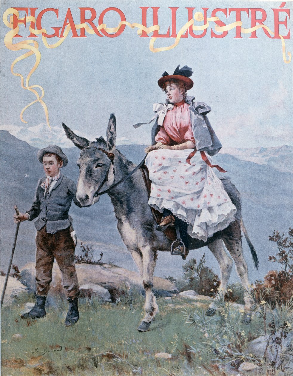 Forside av Le Figaro Illustre, september 1894 av French School