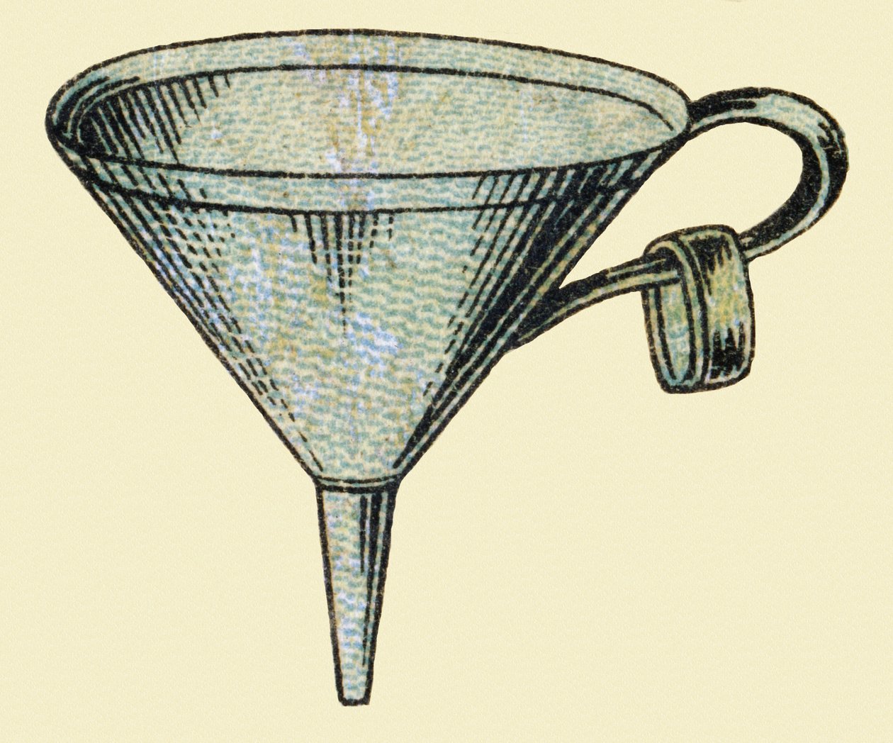 Trakt. Gravering i "ABC ubesirlig på lakkert lerret". A. Capendu, redaktør, Paris, slutten av 1800-tallet. Barnebokhandel illustrert. 8 sider. Mål: 21,5x18 cm. av French School