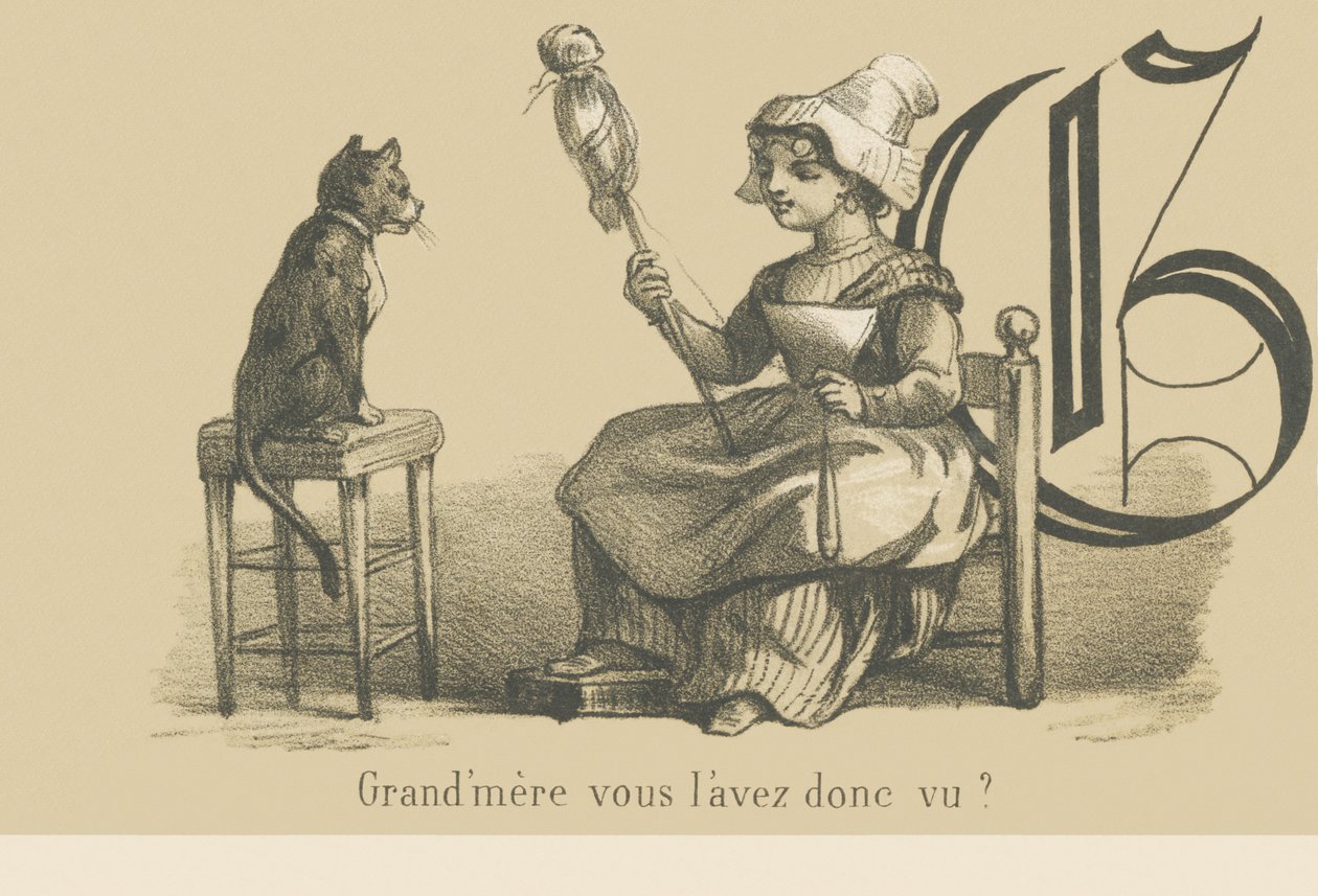 G: Bestemor, så du ham? av French School