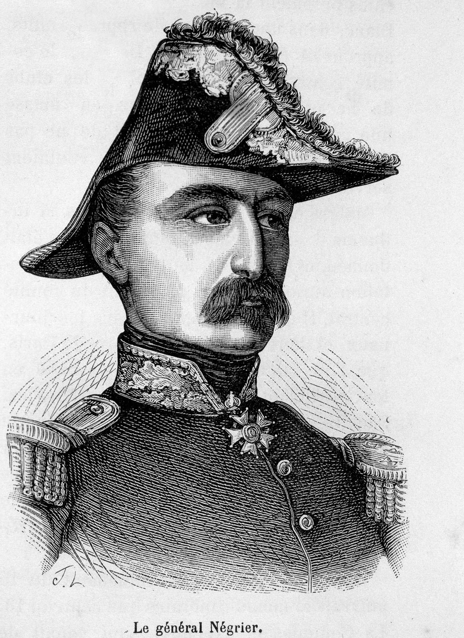 General François Oscar de Negrier 1839-1913 av French School