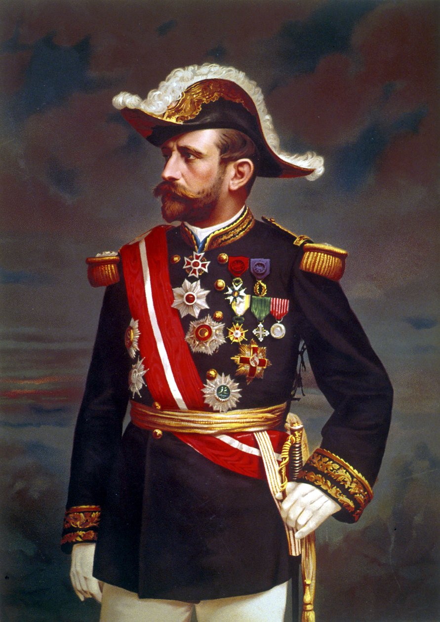 General Georges Boulanger, slutten av 1800-tallet (maleri) av French School