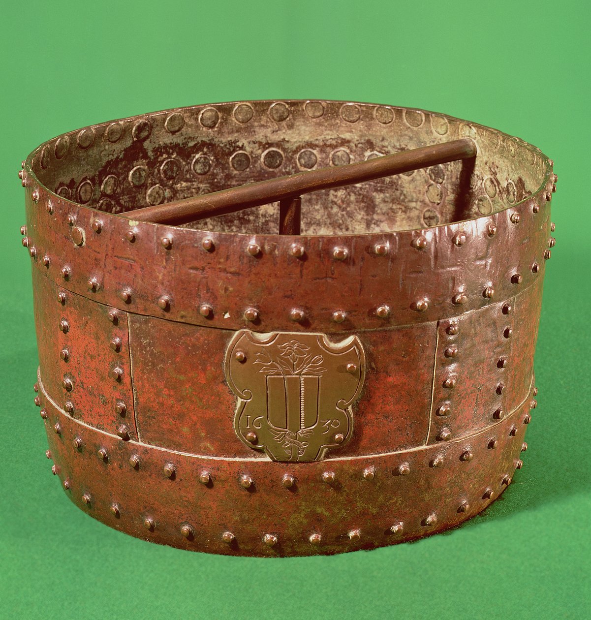 Kornmål med Senlis våpenskjold, 1630 (kobber) av French School