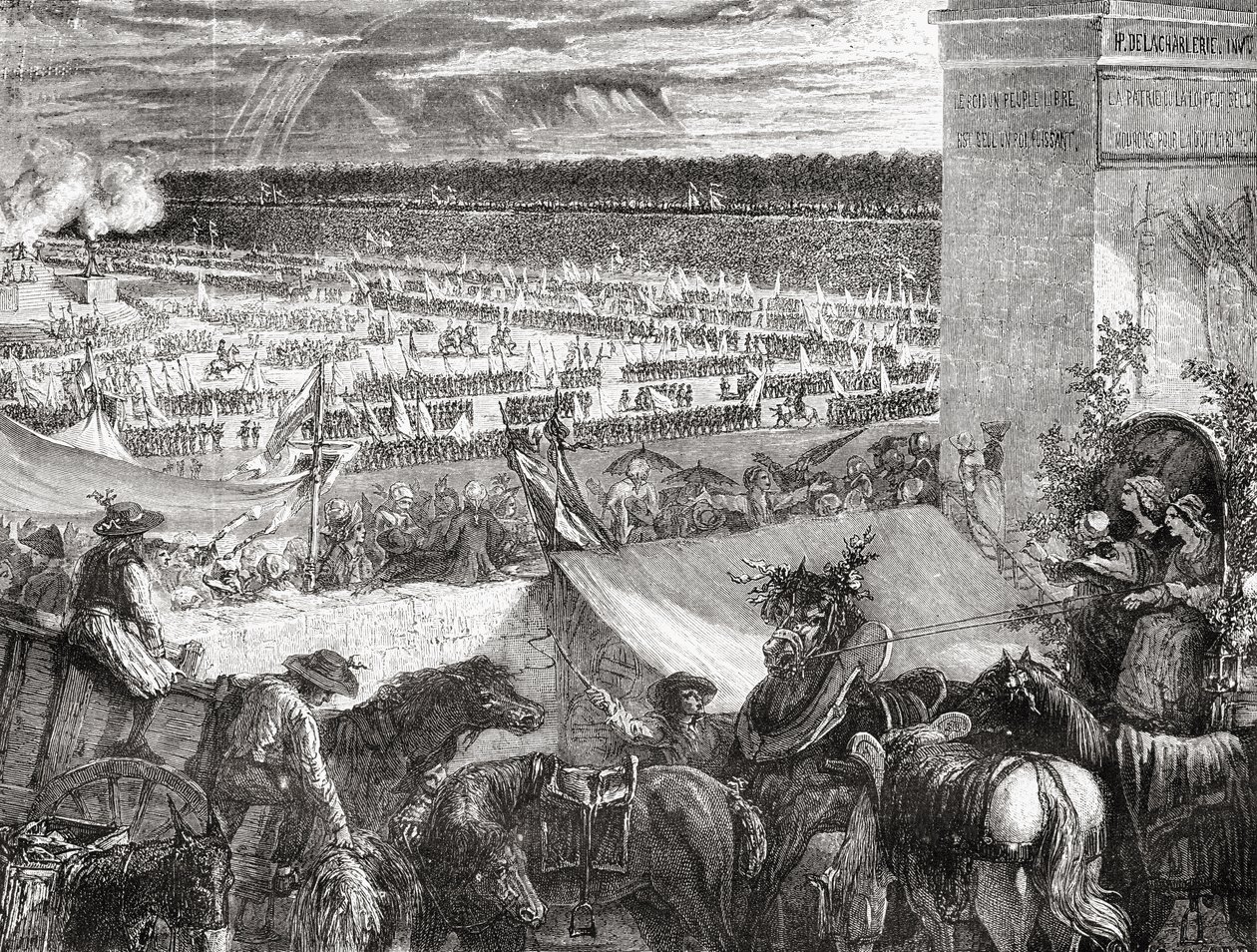 Grande Federation, 14. juli 1790, fra 