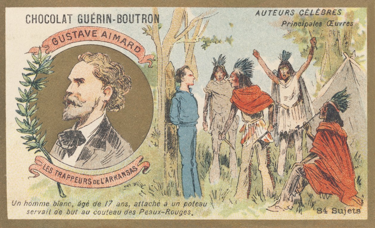 Gustave Aimard (1818-1883), fransk forfatter, forfatter av «Les trappers de l