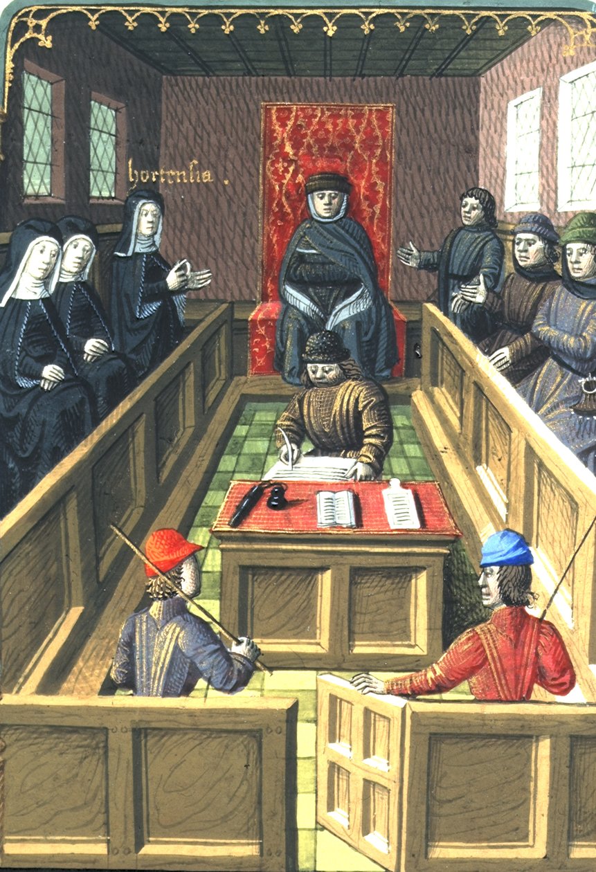 Harley 4375 fol.138v Hortensia før triumviratet, fra 