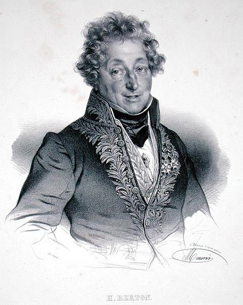 Henri Montan Berton (1767-1844) gravert av Francois Seraphin Delpech (1778-1825) (litho) av French School