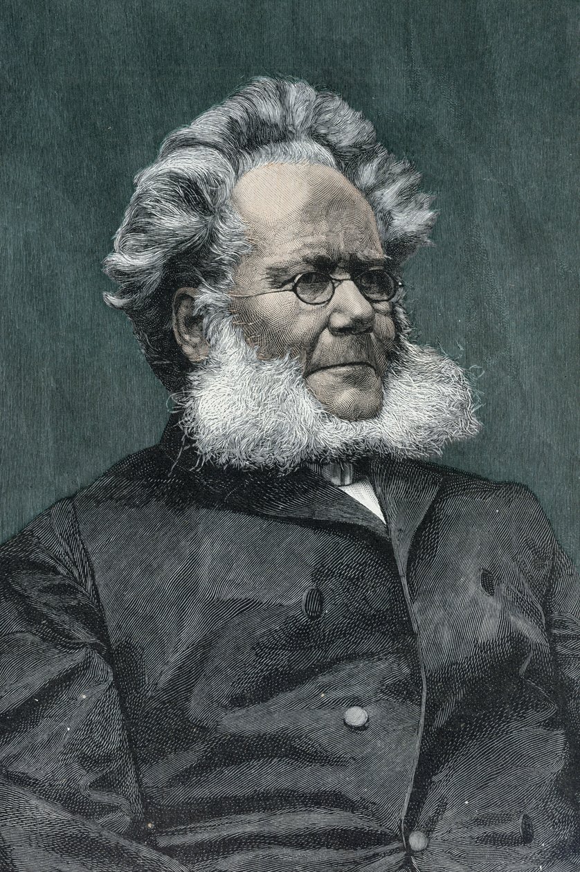 Henrik Ibsen (1828-1906) 1901 av French School