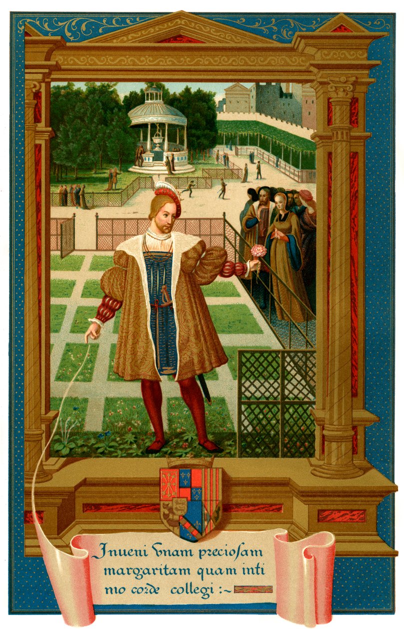 Henrik II av Navarra av French School