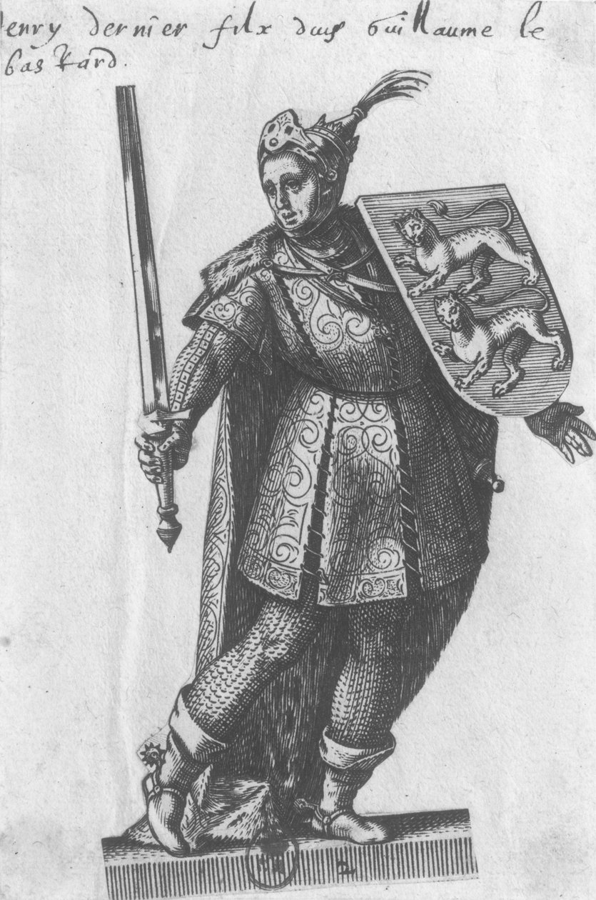 Henrik I (1068-1135) konge av England av French School