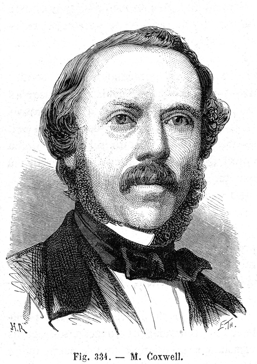Henry Tracey COXWELL (1819-1900), engelsk luftfartsfarer. av French School