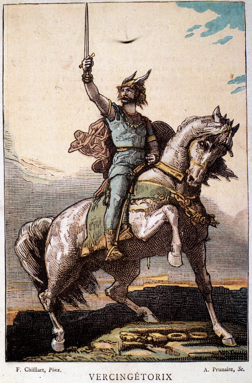 Hesteryggen Vercingetorix av French School