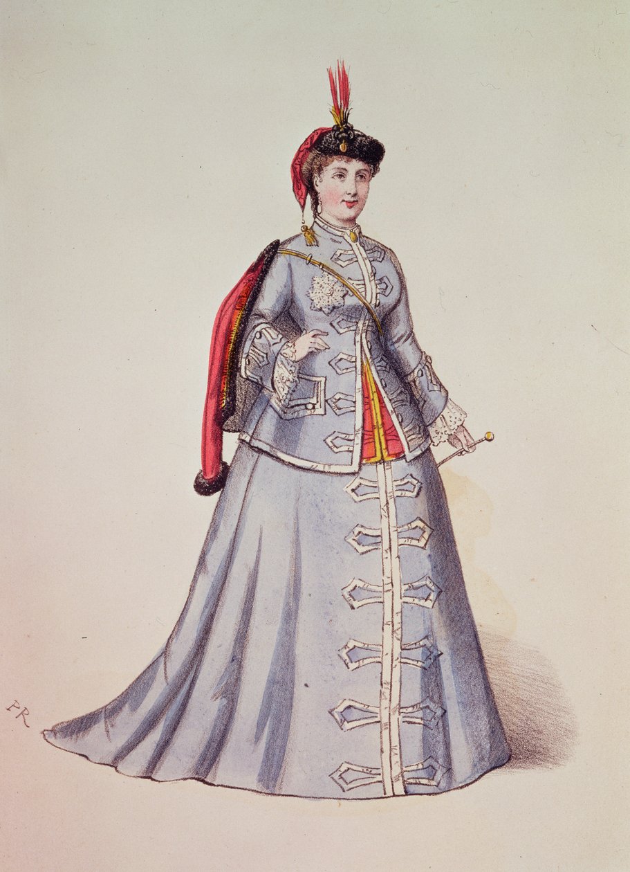 Hortense Schneider i tittelrollen til Offenbachs operette 