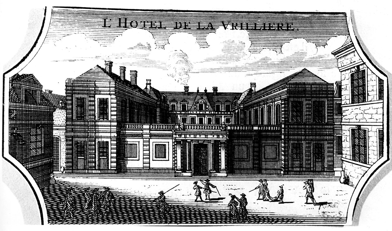 Hotel de la Vrilliere, Paris av French School