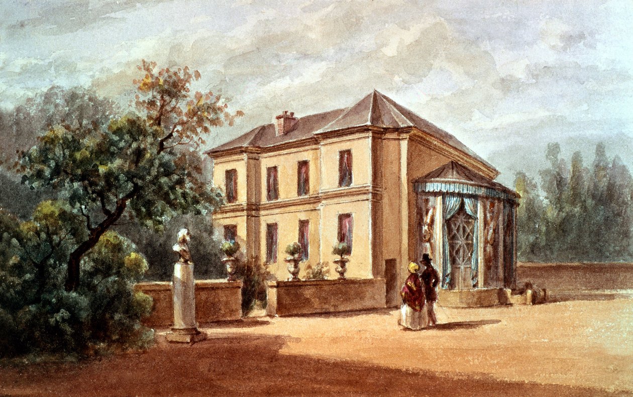 House of Josephine de Beauharnais i Paris av French School