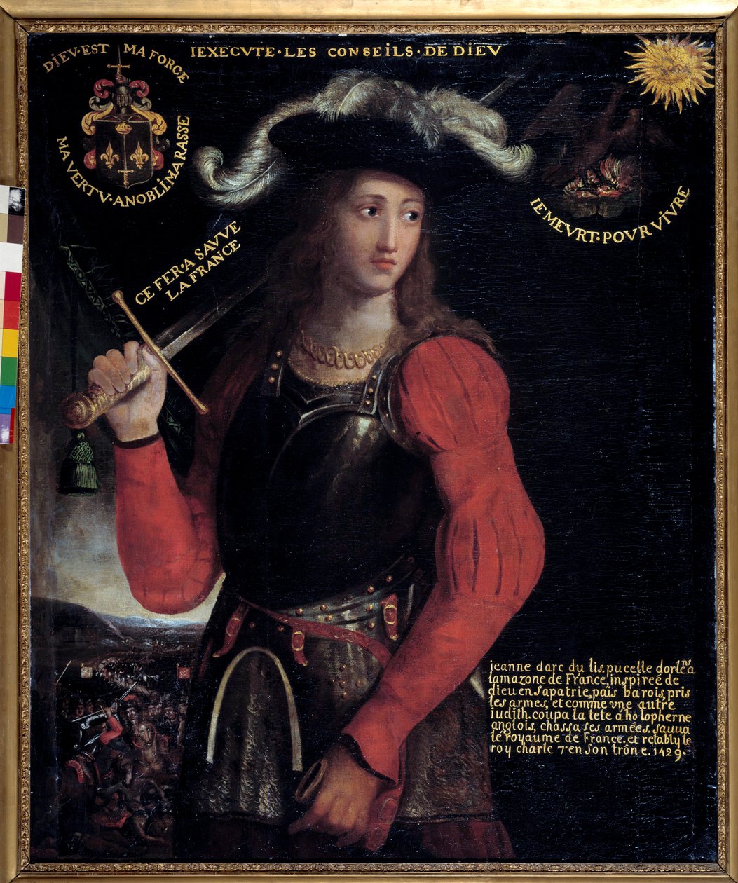 Hundreårskrig: "" Portrett av Jeanne d